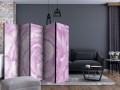 Parawan 5-częściowy - róża (różowy) II [Room Dividers]