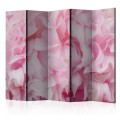 Parawan 5-częściowy - azalia (różowy) II [Room Dividers]