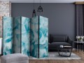 Parawan 5-częściowy - Azalia (niebieski) II [Room Dividers]