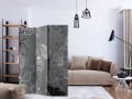 Parawan 3-częściowy - Winter flora [Room Dividers]