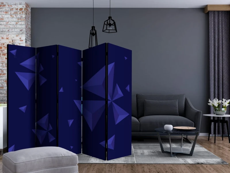 Parawan 5-częściowy - Deszcz meteorytów II [Room Dividers]