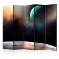 Parawan 5-częściowy - Like being on another planet II [Room Dividers]