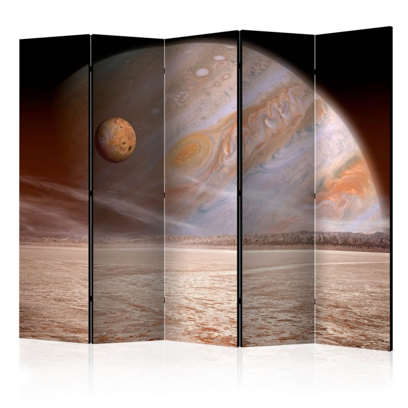 Parawan 5-częściowy - Mała i duża planeta II [Room Dividers]