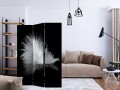 Parawan 3-częściowy - White feather [Room Dividers]