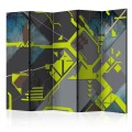 Parawan 5-częściowy - Dynamiczne ścieżki II [Room Dividers]