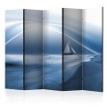 Parawan 5-częściowy - Lonely sail drifting II [Room Dividers]