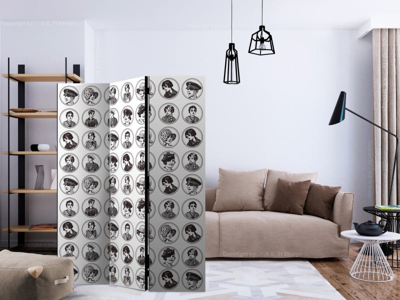 Parawan 3-częściowy - Lata 20, lata 30 [Room Dividers]