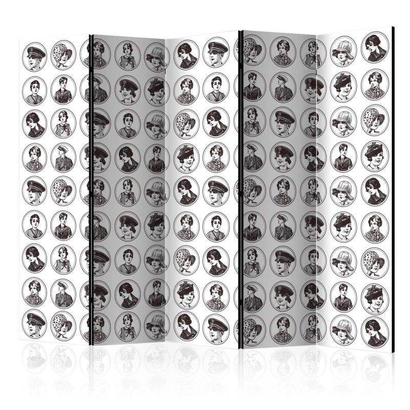 Parawan 5-częściowy - Lata 20, lata 30 II [Room Dividers]