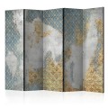 Parawan 5-częściowy - Resztki przeszłości II [Room Dividers]