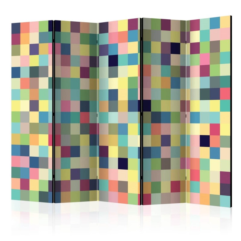 Parawan 5-częściowy - Millions of colors II [Room Dividers]