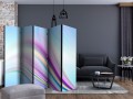 Parawan 5-częściowy - Rainbow abstract background II [Room Dividers]