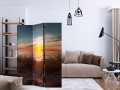 Parawan 3-częściowy - Zachód słońca nad Oceanem Atlantyckim [Room Dividers]