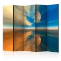 Parawan 5-częściowy - Fly me to the moon II [Room Dividers]