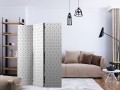 Parawan 3-częściowy - Kostki - tekstura [Room Dividers]