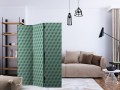 Parawan 3-częściowy - Monochromatyczne kostki [Room Dividers]