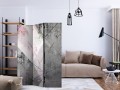 Parawan 3-częściowy - Trojkątna perspektywa [Room Dividers]