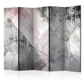 Parawan 5-częściowy - Trojkątna perspektywa II [Room Dividers]