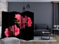 Parawan 5-częściowy - Azalea in Black II [Room Dividers]
