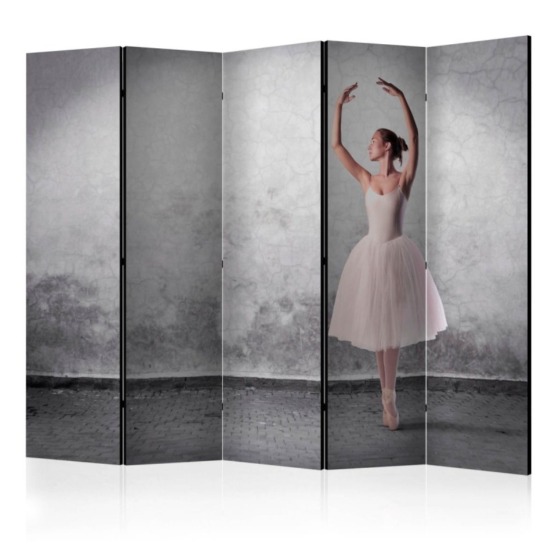 Parawan 5-częściowy - Baletnica niczym z obrazu Degas II [Room Dividers]