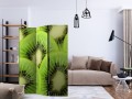 Parawan 3-częściowy - Plasterki kiwi [Room Dividers]