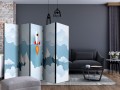 Parawan 5-częściowy - Rakieta w chmurach II [Room Dividers]