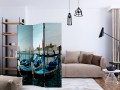 Parawan 3-częściowy - Gondole na Canal Grande, Wenecja [Room Dividers]