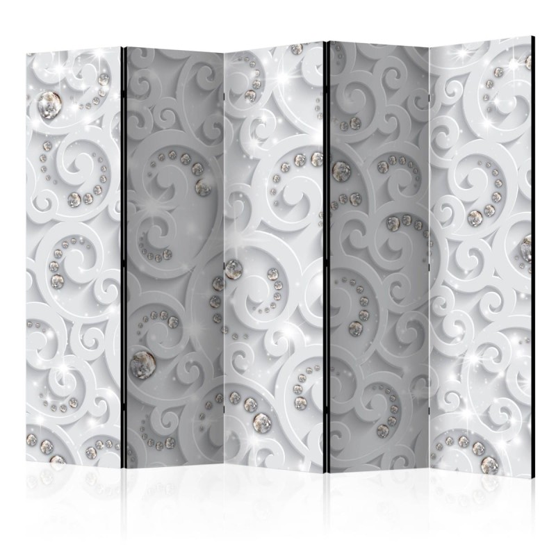 Parawan 5-częściowy - Abstrakcyjny przepych II [Room Dividers]