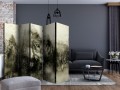 Parawan 5-częściowy - Drapieżnik z gór (beżowy) II [Room Dividers]