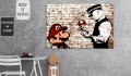 Obraz - Banksy: Zdarta ściana