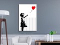 Obraz - Pocięty Banksy (1-częściowy) pionowy