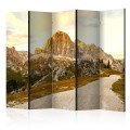 Parawan 5-częściowy - Piękne Dolomity II [Room Dividers]