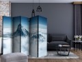Parawan 5-częściowy - Górski szczyt w chmurach II [Room Dividers]