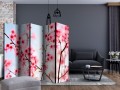 Parawan 5-częściowy - Symbol Japonii - kwiaty wiśni sakura II [Room Dividers]