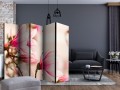 Parawan 5-częściowy - Branch of magnolia tree II [Room Dividers]