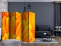 Parawan 5-częściowy - Żółta gerbera II [Room Dividers]