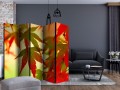Parawan 5-częściowy - Kolorowe liście II [Room Dividers]