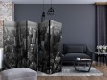 Parawan 5-częściowy - Nowy Jork: wieżowce (widok z lotu ptaka) II [Room Dividers]