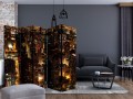 Parawan 5-częściowy - Miasto nocą - Chicago, USA II [Room Dividers]
