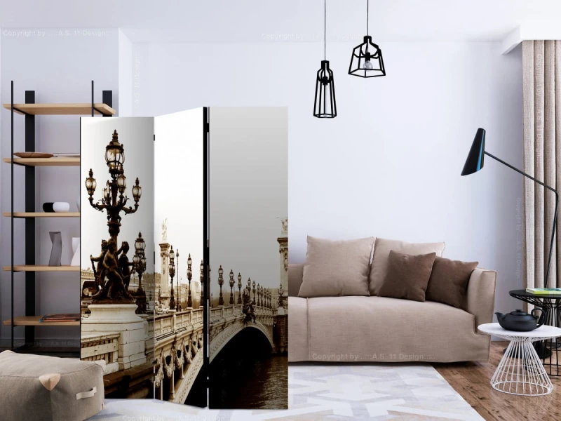 Parawan 3-częściowy - Most Aleksandra III, Paryż [Room Dividers]