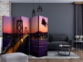 Parawan 5-częściowy - Charming evening in San Francisco II [Room Dividers]
