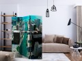 Parawan 3-częściowy - Architektura miejska Chicago [Room Dividers]