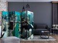 Parawan 5-częściowy - Architektura miejska Chicago II [Room Dividers]
