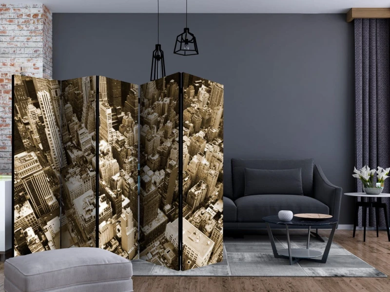 Parawan 5-częściowy - Nowy Jork, Manhattan II [Room Dividers]
