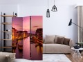 Parawan 3-częściowy - Miasto zakochanych - Wenecja nocą [Room Dividers]