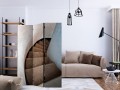 Parawan 3-częściowy - Kręte schody [Room Dividers]