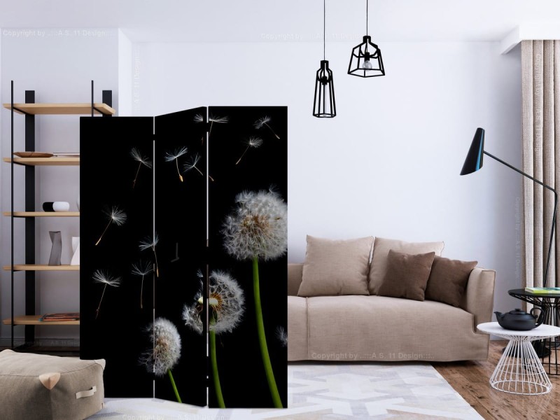 Parawan 3-częściowy - Dmuchawce, latawce, wiatr... [Room Dividers]