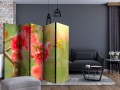 Parawan 5-częściowy - Azalea reflected in the water II [Room Dividers]