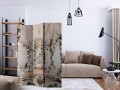 Parawan 3-częściowy - Kwiatowa komnata [Room Dividers]