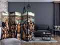 Parawan 5-częściowy - Nowy Jork z lotu ptaka II [Room Dividers]