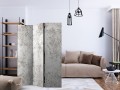 Parawan 3-częściowy - Miejski styl: Beton [Room Dividers]